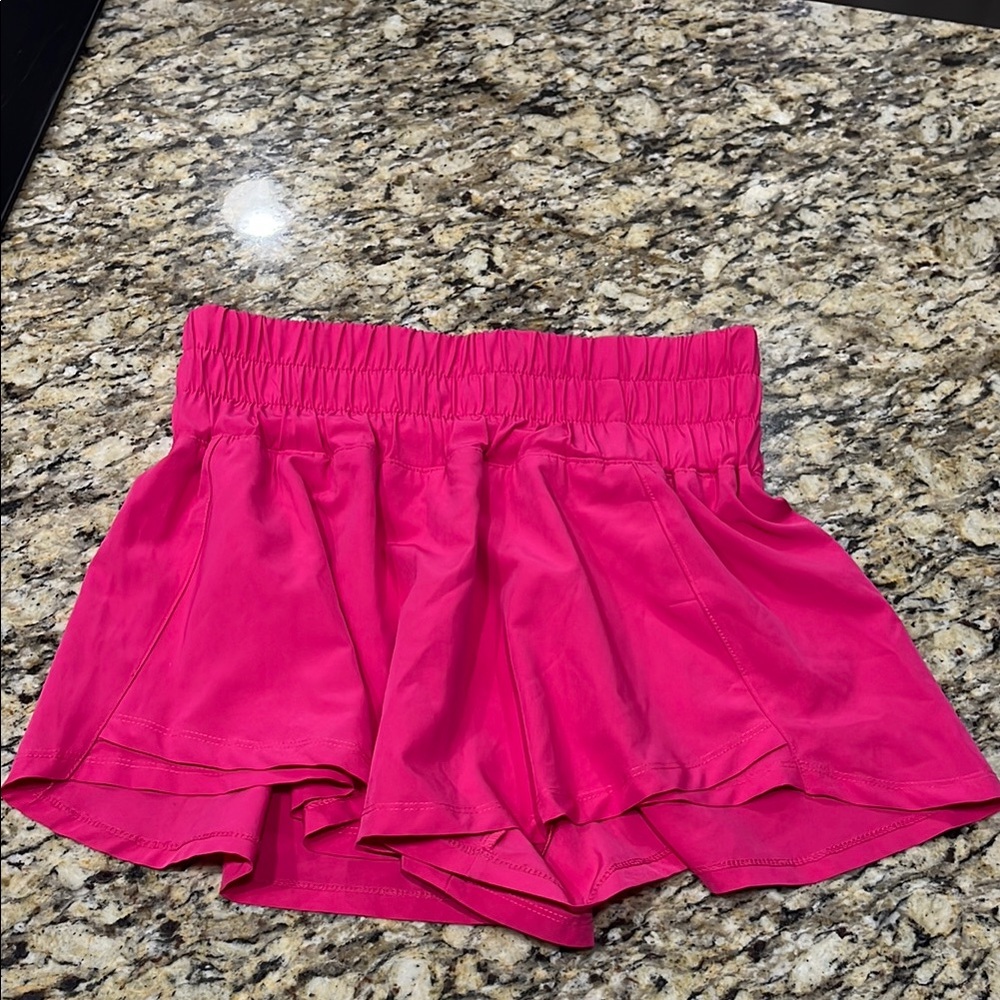 Vibrant Pink Women's athletic skirt